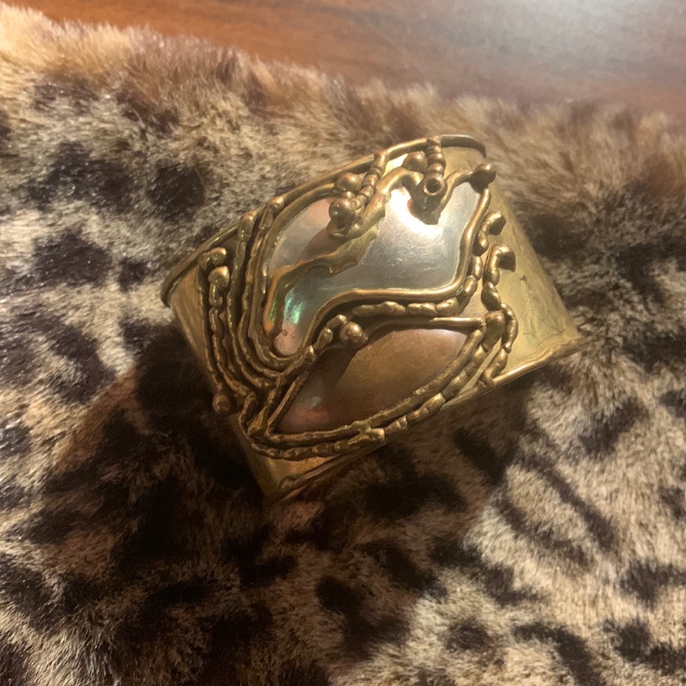 Multi metal cuff